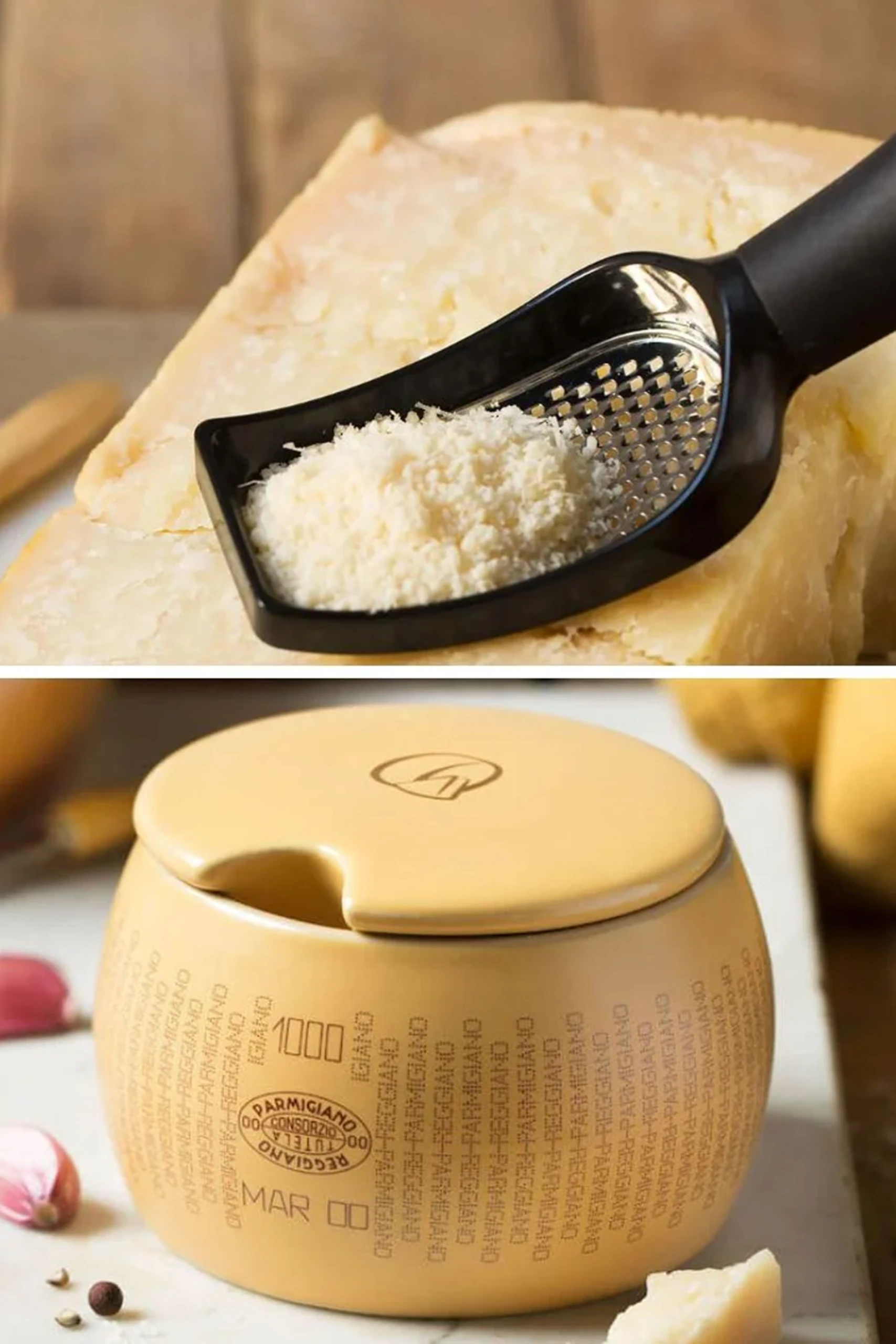 Accessories and gadgets dedicated to Parmigiano Reggiano