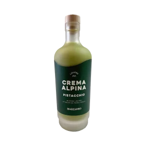 Crema alpina with pistachio